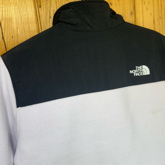 The North Face fleece Denali crop Polartec pull over half zip women’s L - Picture 6 of 12